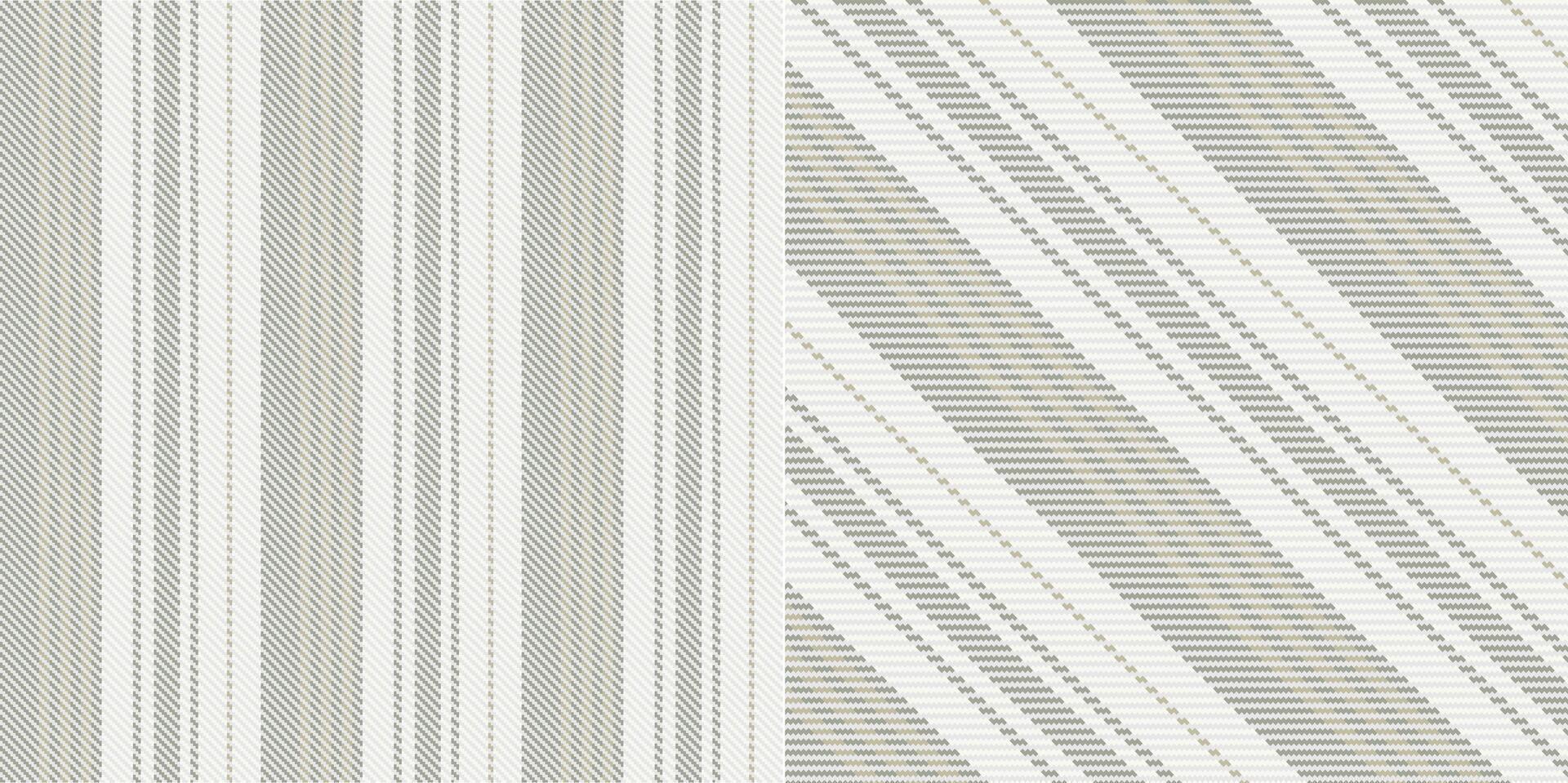 checkered pattern or plaid pattern in brown and white. Tartan, textured seamless twill for flannel shirts, duvet covers, other autumn winter textile mills. Format vector