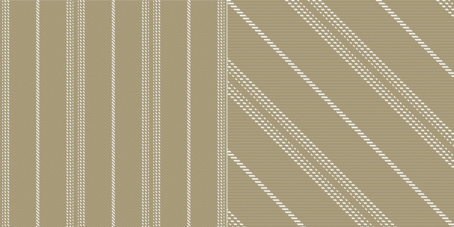 checkered pattern or plaid pattern in brown and white. Tartan, textured seamless twill for flannel shirts, duvet covers, other autumn winter textile mills. Format vector