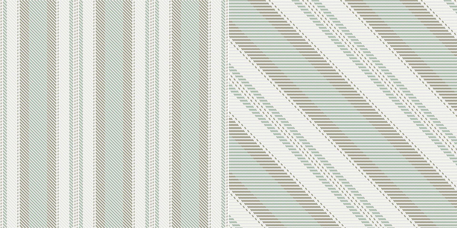 checkered pattern or plaid pattern in brown and white. Tartan, textured seamless twill for flannel shirts, duvet covers, other autumn winter textile mills. Format vector