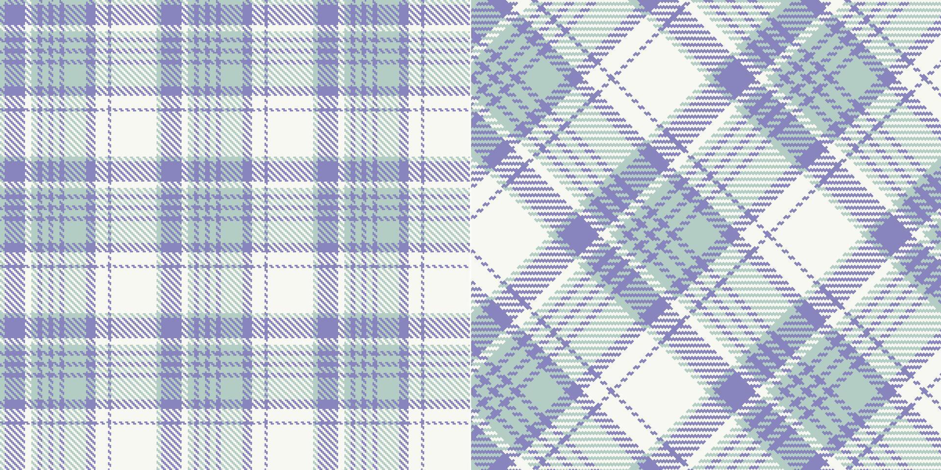 checkered pattern or plaid pattern in brown and white. Tartan, textured seamless twill for flannel shirts, duvet covers, other autumn winter textile mills. Format vector