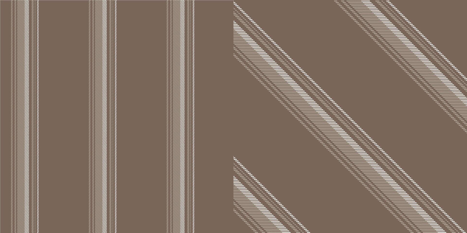 checkered pattern or plaid pattern in brown and white. Tartan, textured seamless twill for flannel shirts, duvet covers, other autumn winter textile mills. Format vector