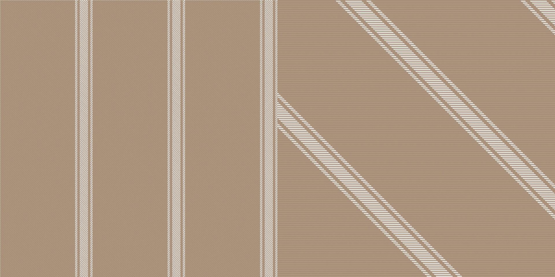checkered pattern or plaid pattern in brown and white. Tartan, textured seamless twill for flannel shirts, duvet covers, other autumn winter textile mills. Format vector