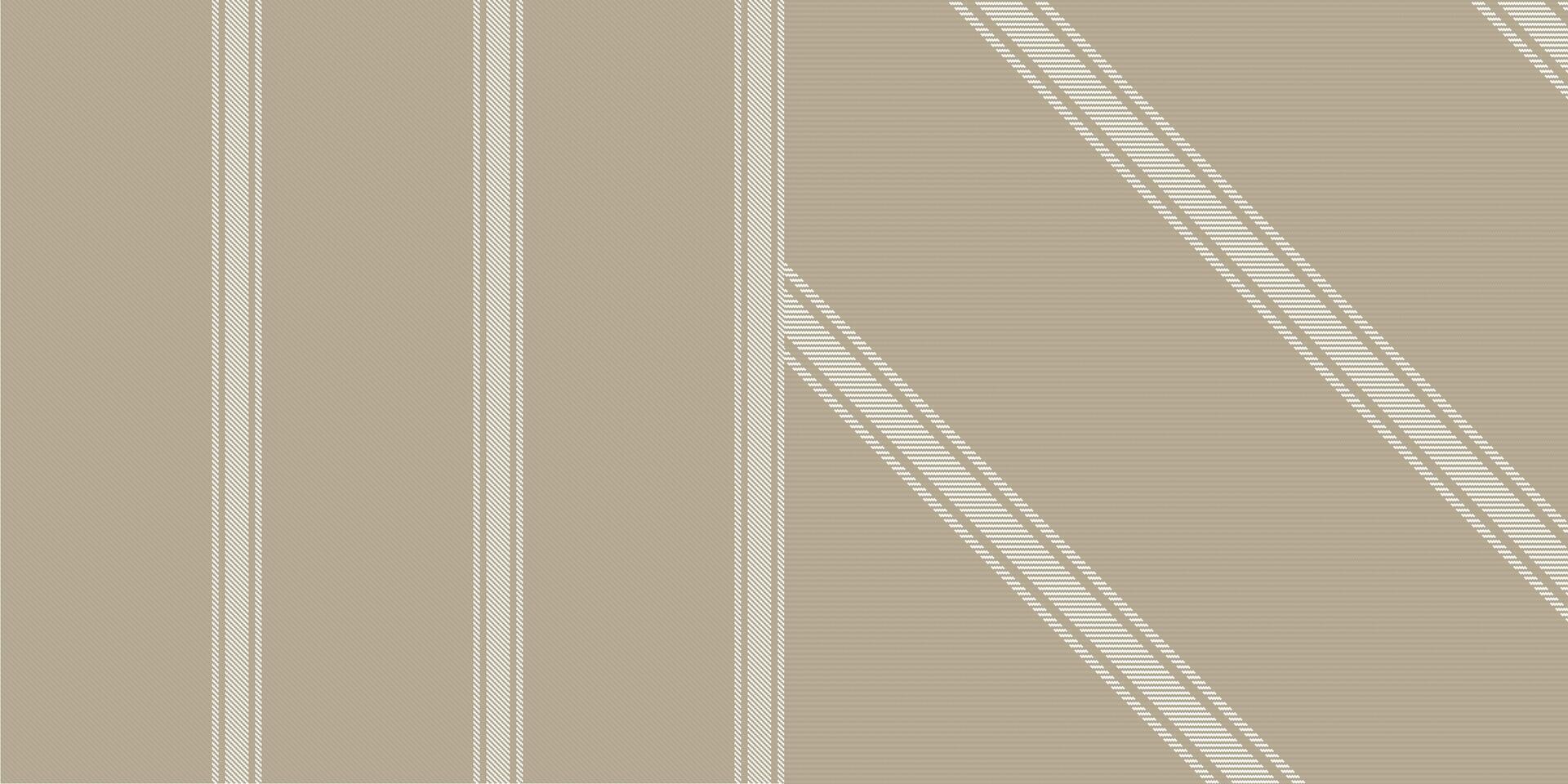 checkered pattern or plaid pattern in brown and white. Tartan, textured seamless twill for flannel shirts, duvet covers, other autumn winter textile mills. Format vector