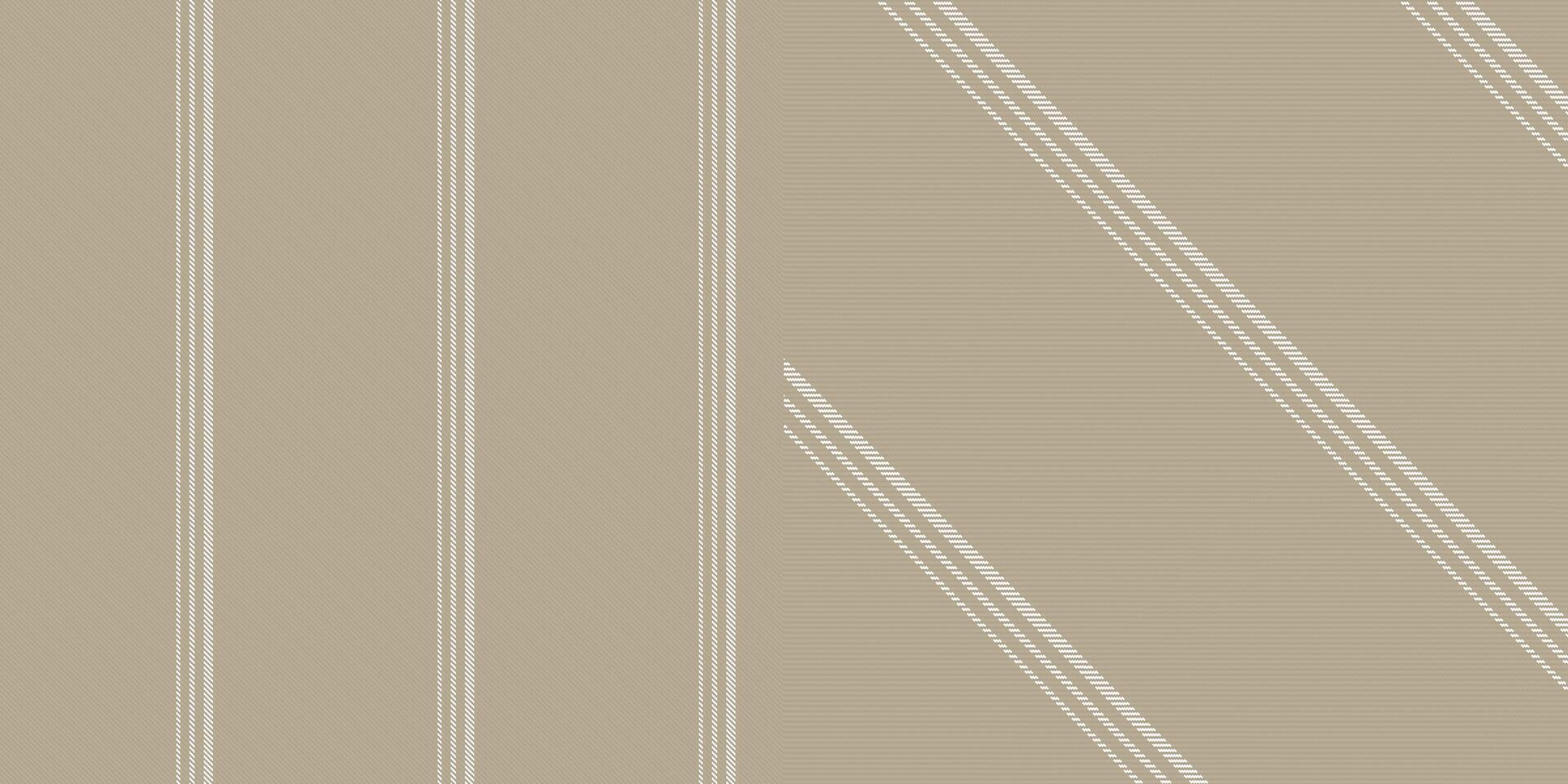 checkered pattern or plaid pattern in brown and white. Tartan, textured seamless twill for flannel shirts, duvet covers, other autumn winter textile mills. Format vector