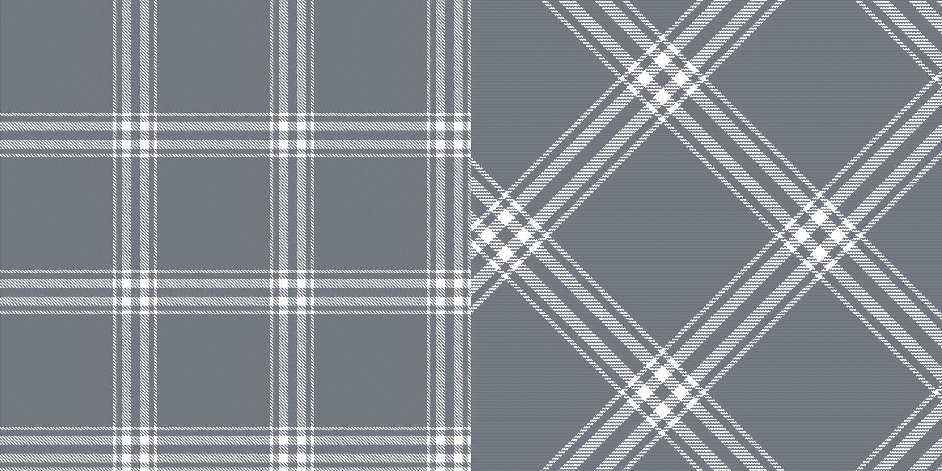 checkered pattern or plaid pattern in brown and white. Tartan, textured seamless twill for flannel shirts, duvet covers, other autumn winter textile mills. Format vector