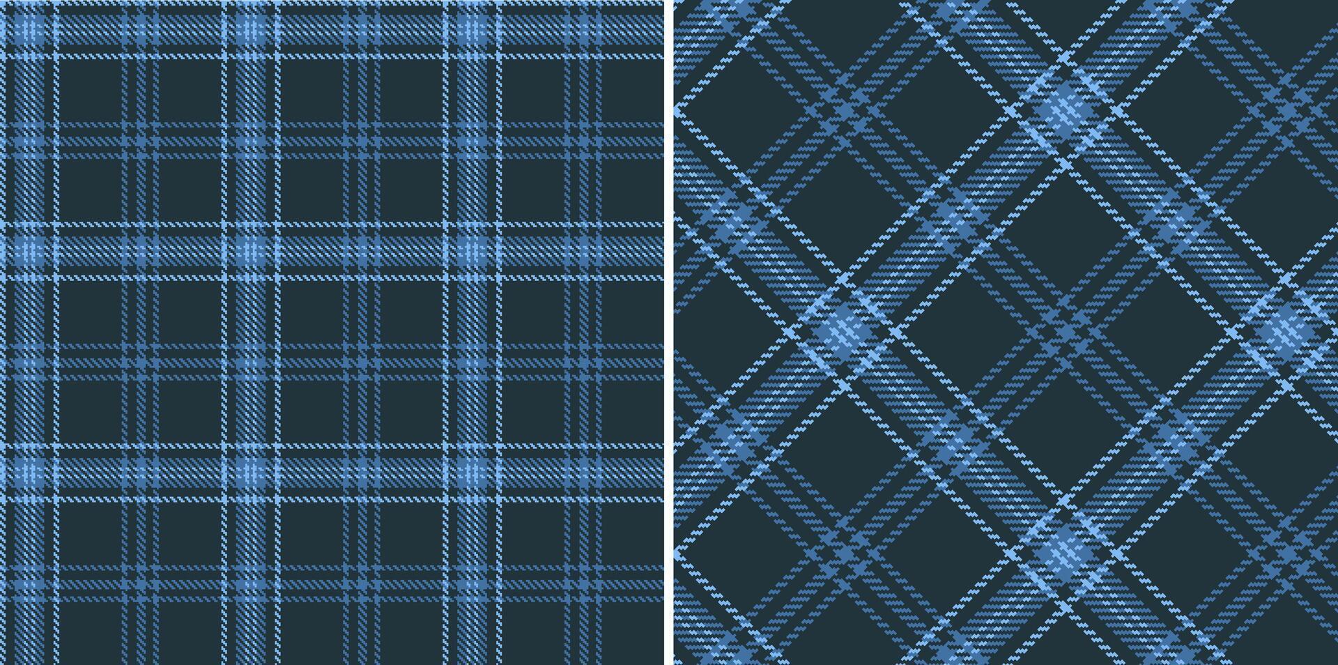 checkered pattern or plaid pattern in brown and white. Tartan, textured seamless twill for flannel shirts, duvet covers, other autumn winter textile mills. Format vector