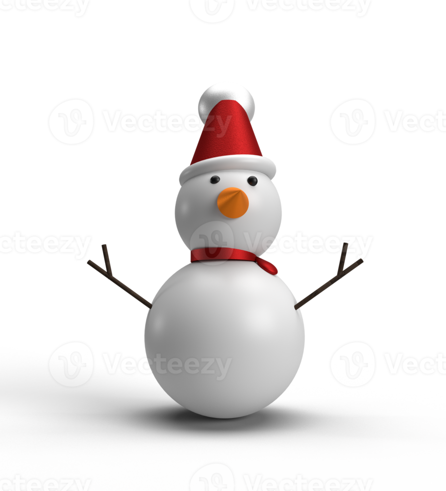 snowman object character cartoon icon white color background dicut snow reindeer merry christmas happy new year 2025 2026 2027 time calendar december month winter season holiday xmas gift happy smile png