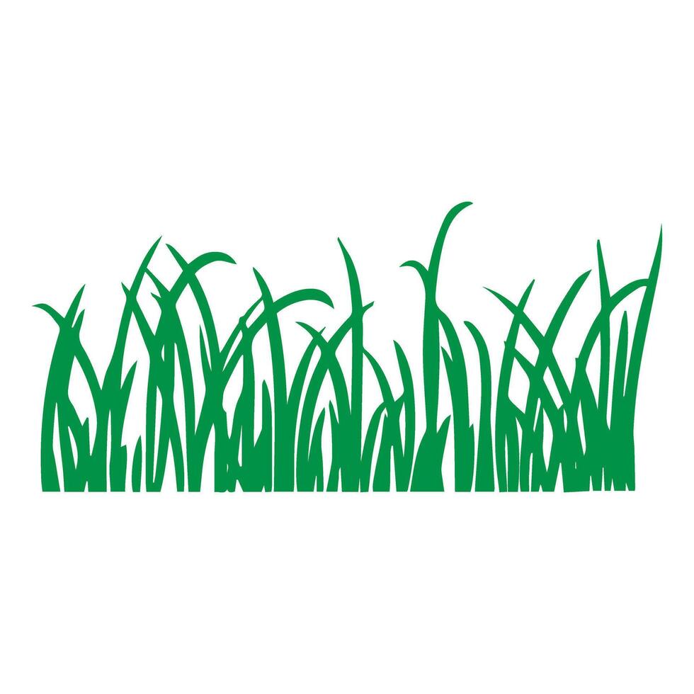 Grass icon . lawn illustration sign. Garden symbol or logo. vector