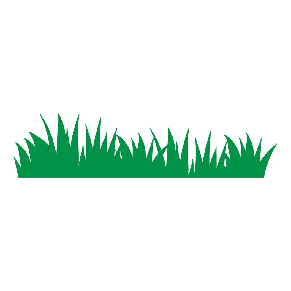 Grass icon . lawn illustration sign. Garden symbol or logo. vector