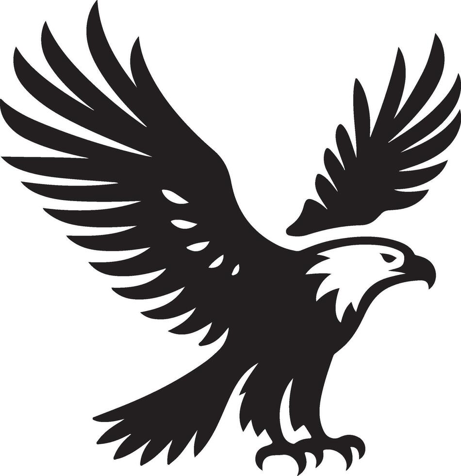 eagle icon illustration vector