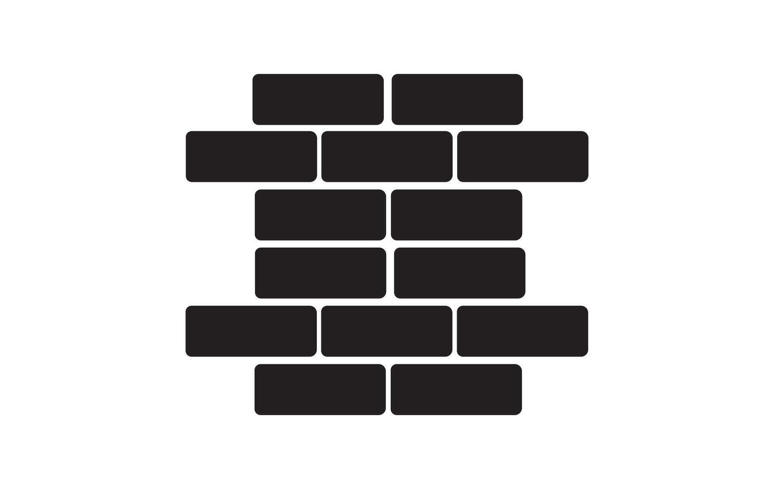 Wall Icon in trendy flat style isolated on grey background. Wall brick symbol for your web site design, logo, app, UI. illustration, EPS10 vector