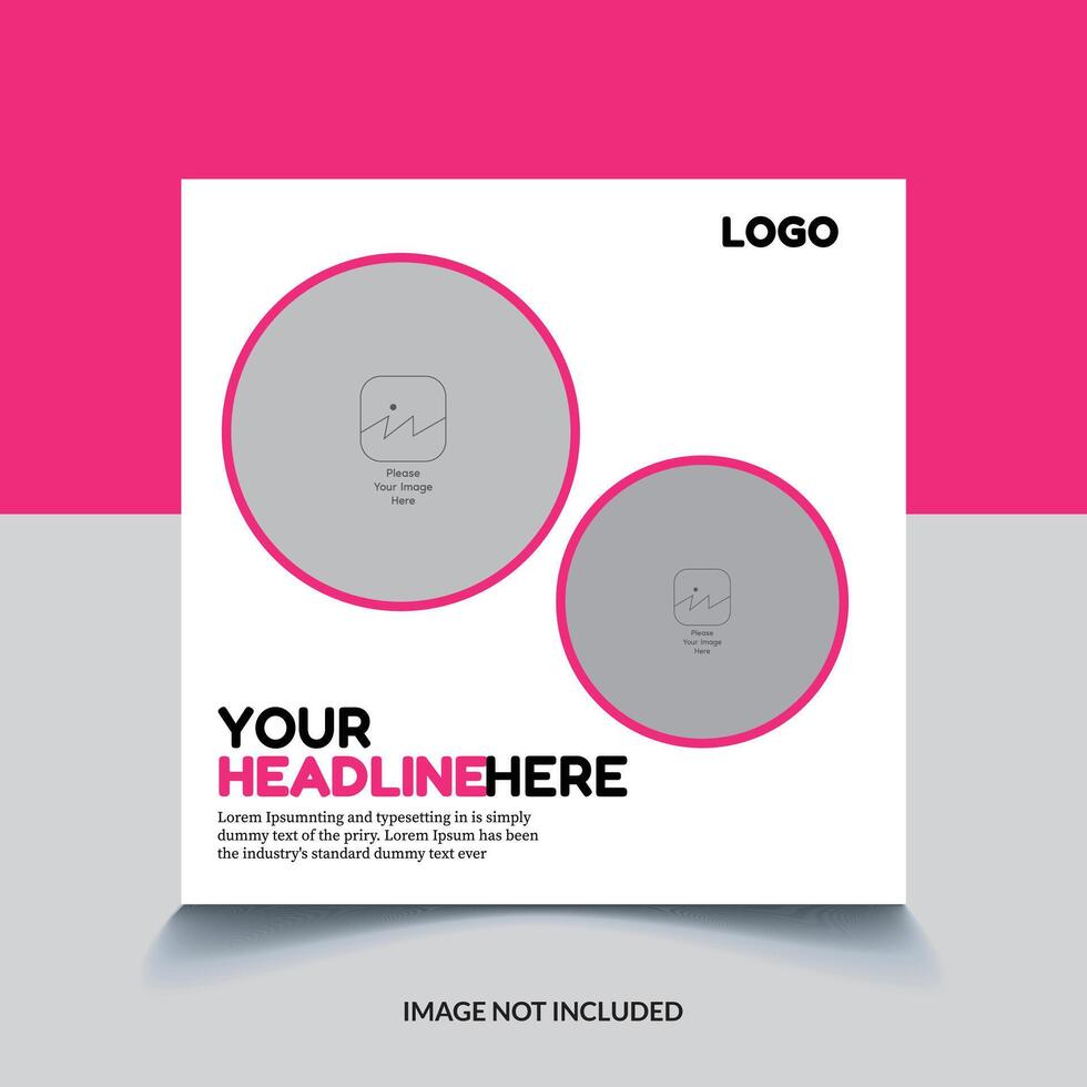 Corporate book cover horizontal design vector