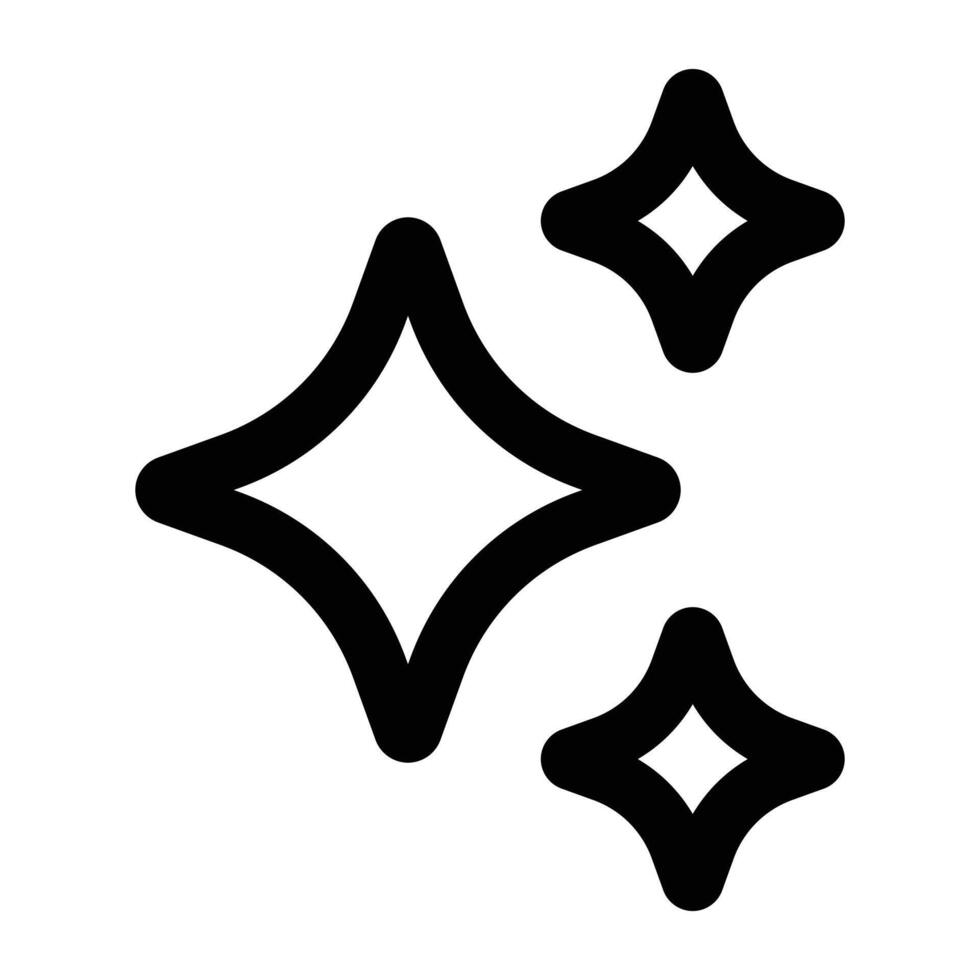 Simple Ai icon. The icon can be used for websites, print templates, presentation templates, illustrations, etc vector