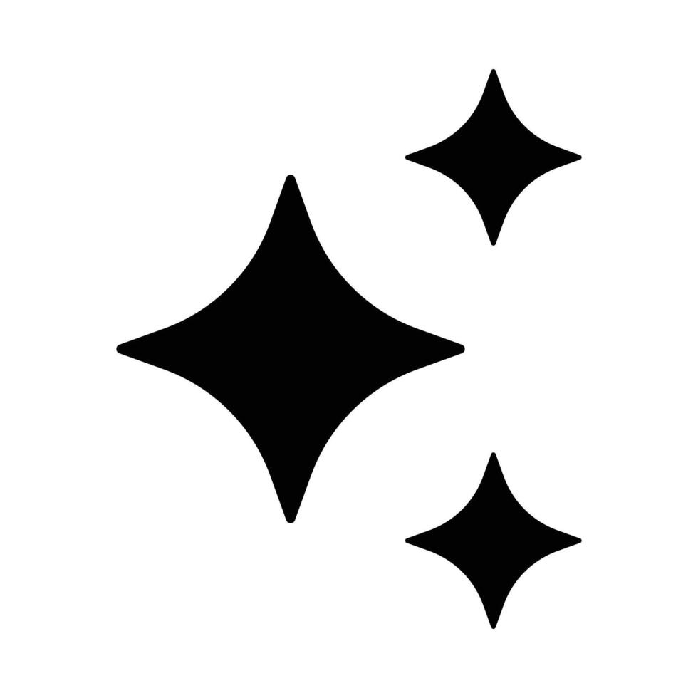 Simple Ai glyph icon. The icon can be used for websites, print templates, presentation templates, illustrations, etc vector