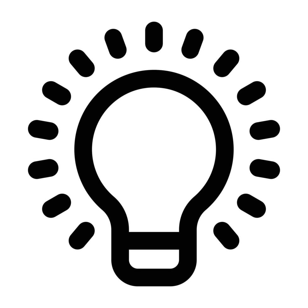 Simple Innovation icon. The icon can be used for websites, print templates, presentation templates, illustrations, etc vector