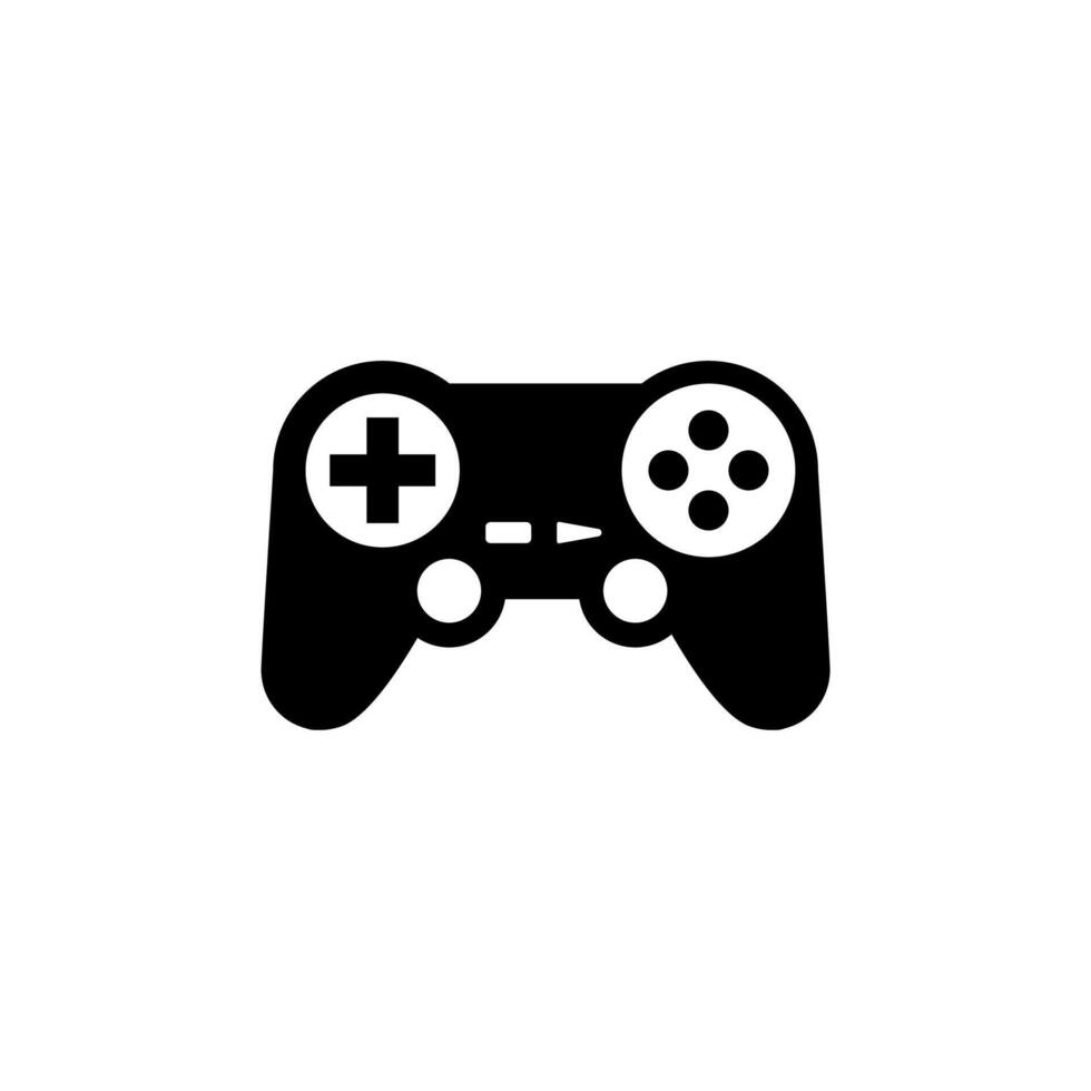 Gamepad icon, Game icon for web, computer and mobile app isolated on white background. vector