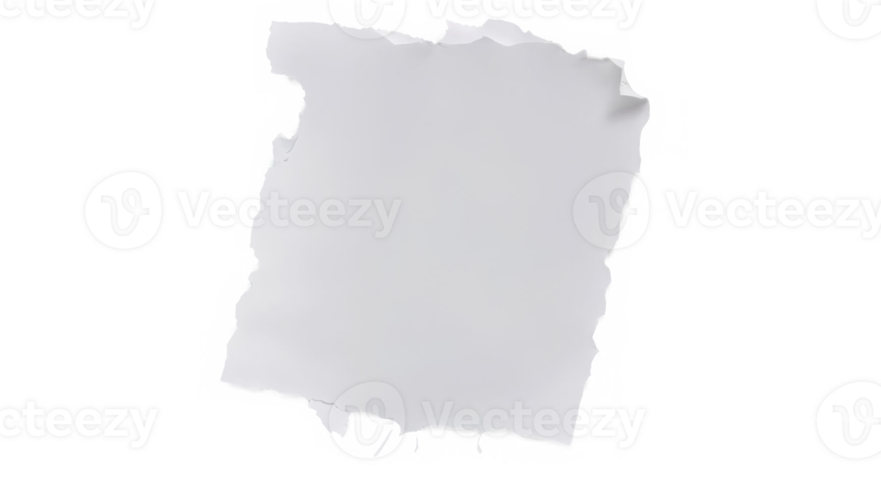 Rasgado papel Bosquejo aislado transparente antecedentes png