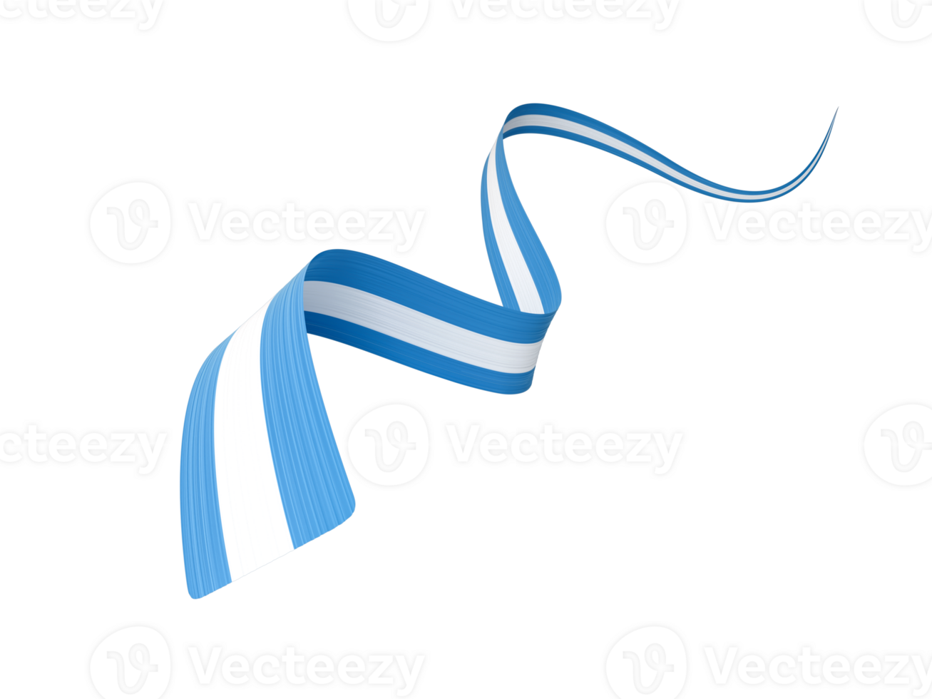 3d Flag Of Argentina 3d Wavy Shiny Argentina Ribbon, 3d illustration png