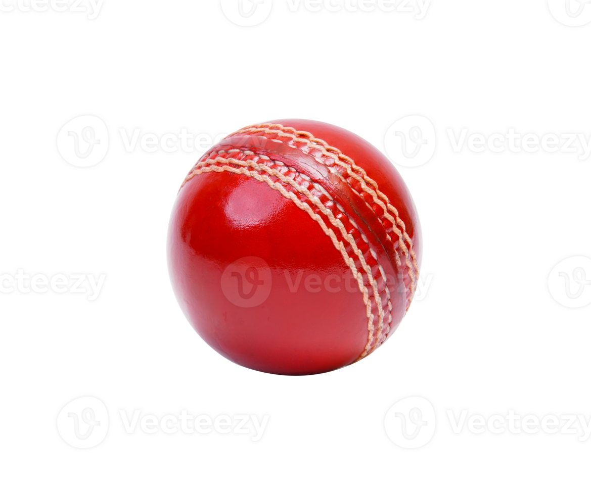 A Shiny New Test Match Cricket Ball Leather Hard Circle Stitch Closeup Picture png