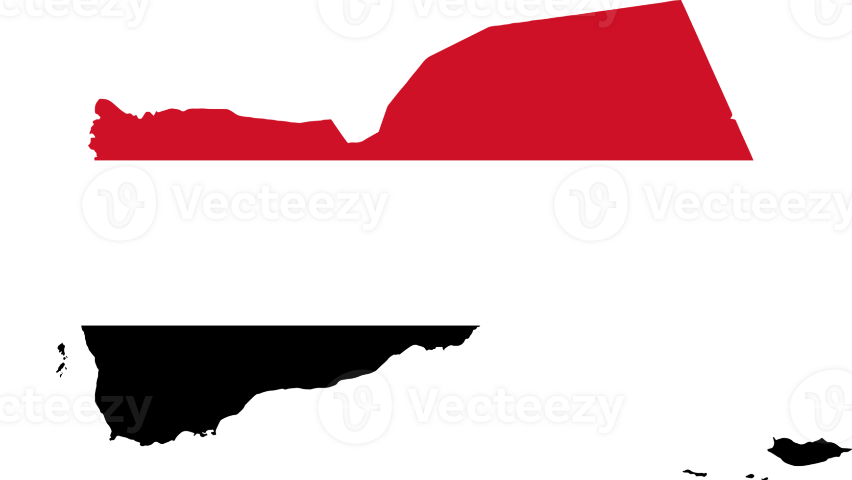 Yemen map flag png
