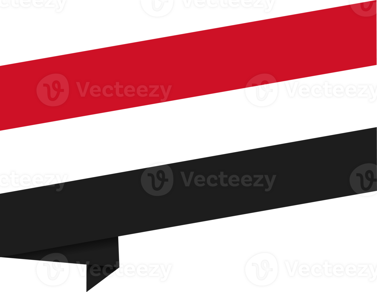 Yemen flag wave png