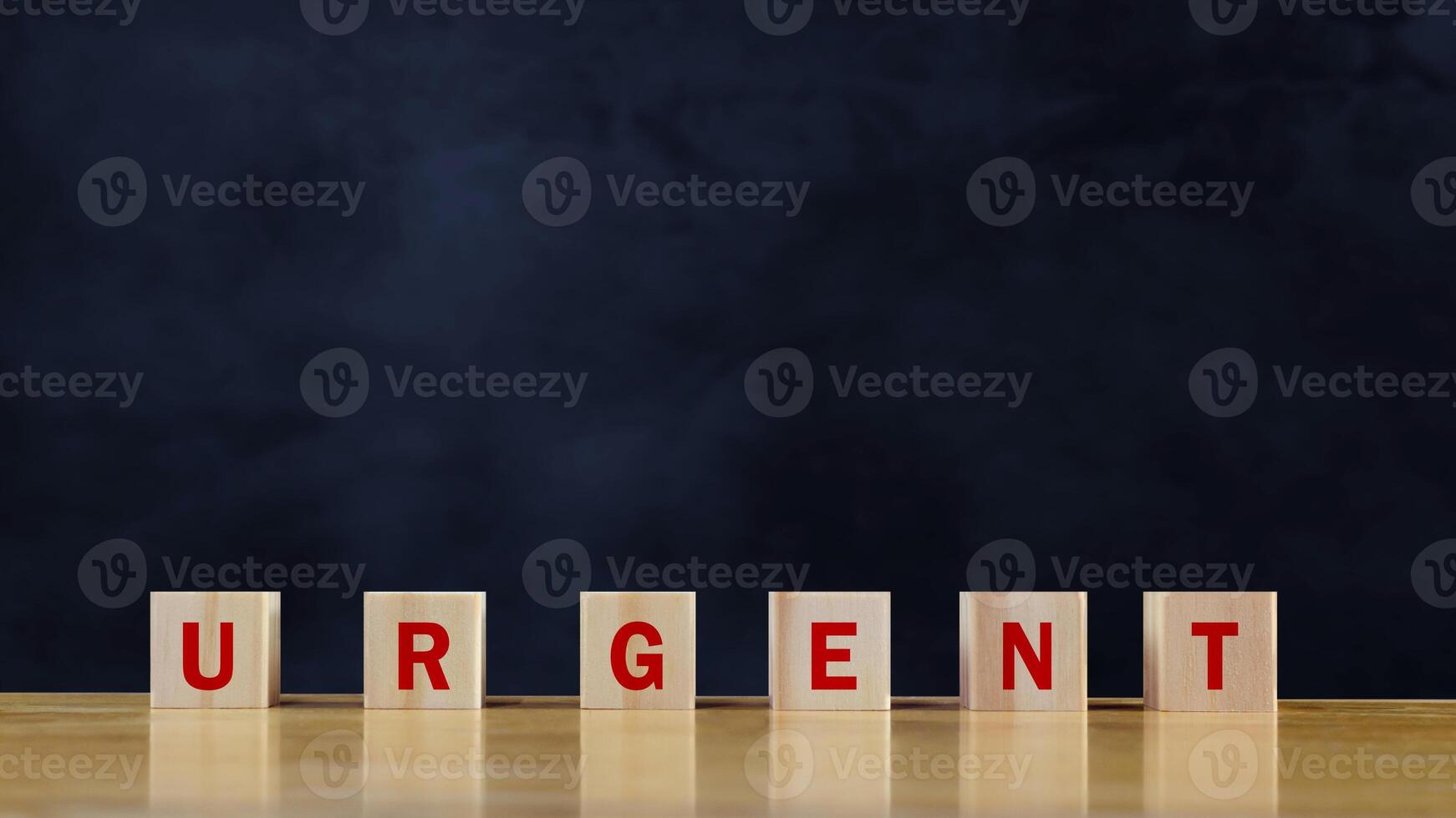 URGENT, Wooden blocks with URGENT text and Business concept, informative and communication background, Urgent Notice Important Quick Serious Speed Concept. photo