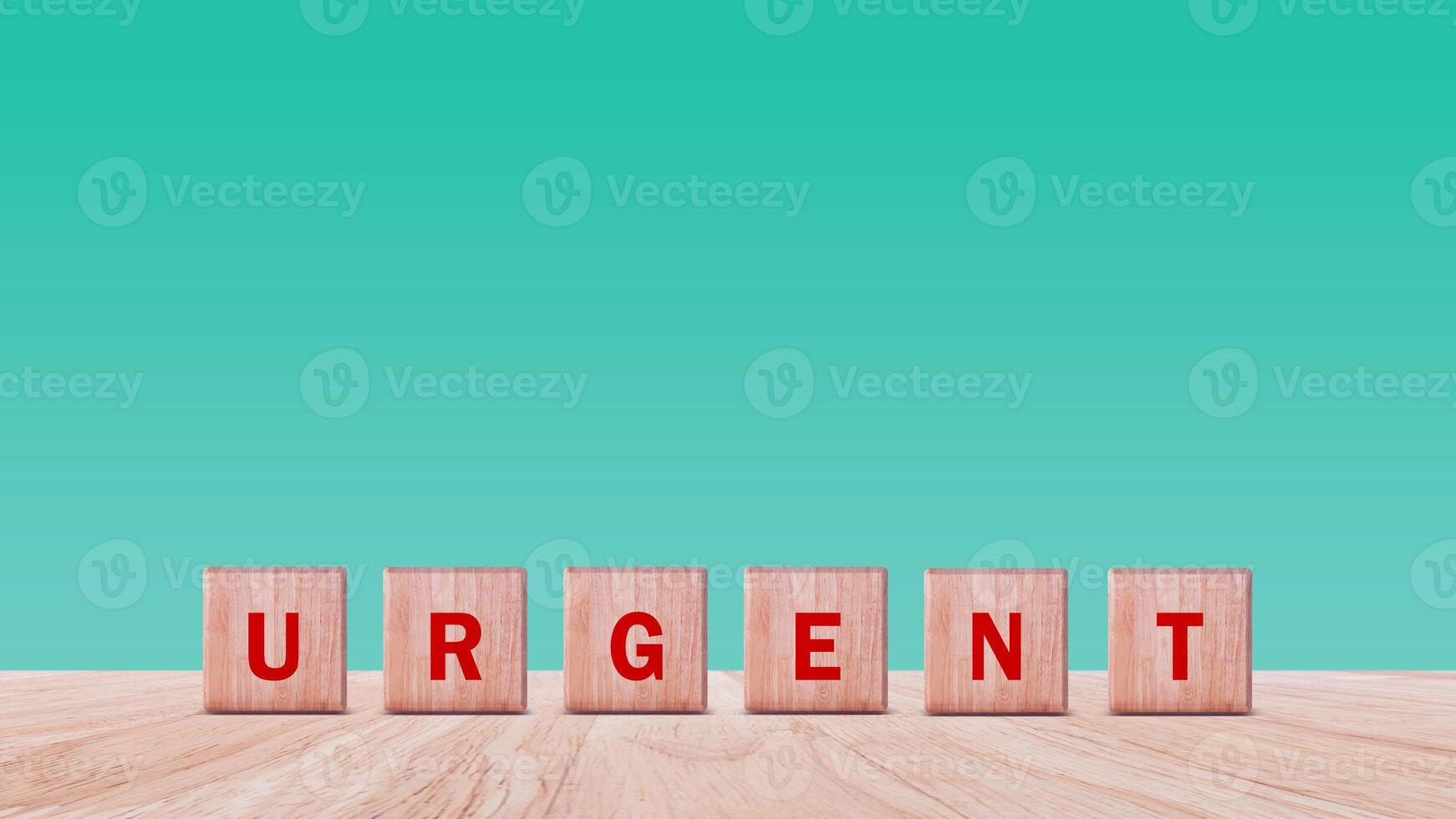 URGENT, Wooden blocks with URGENT text and Business concept, informative and communication background, Urgent Notice Important Quick Serious Speed Concept. photo