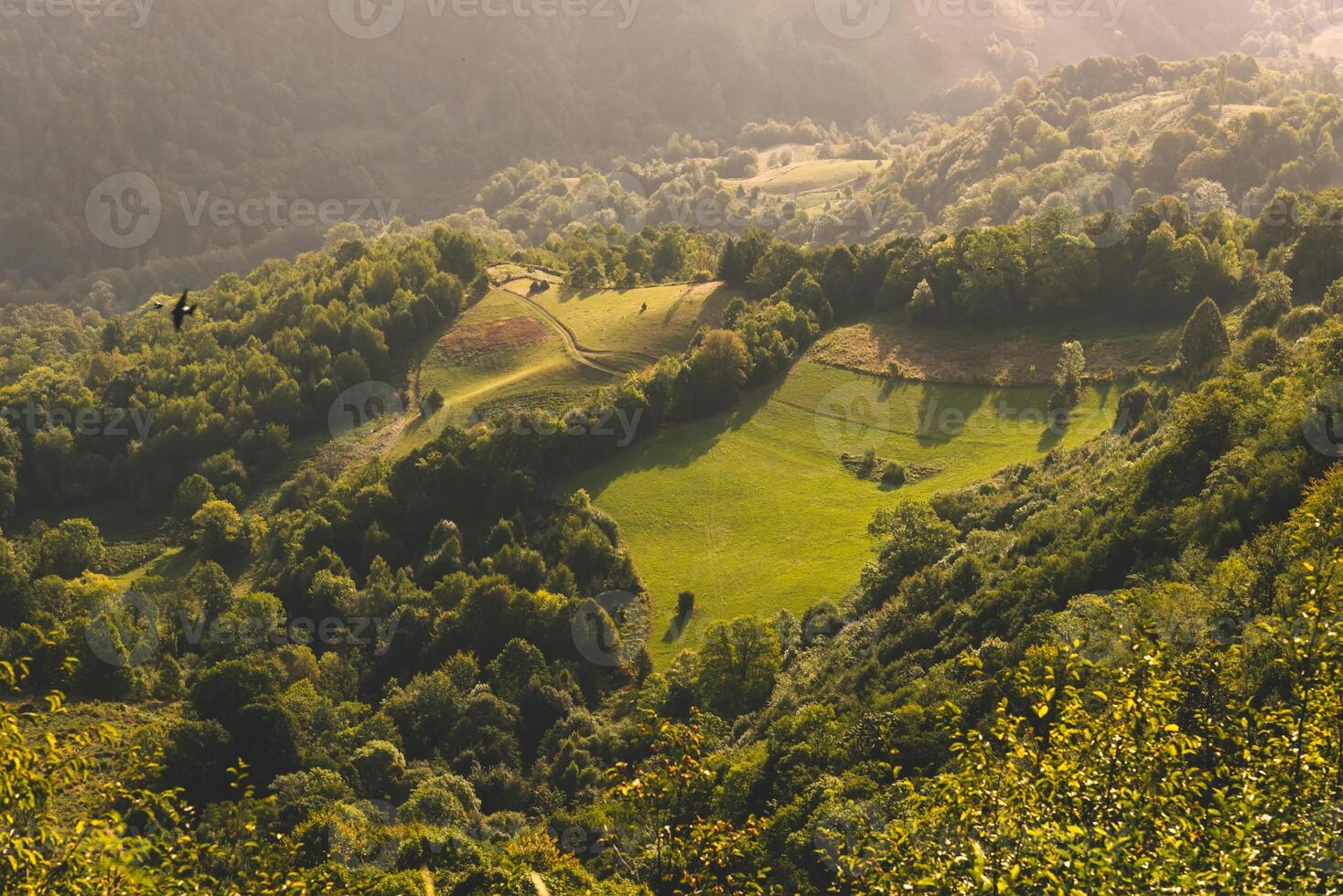 Balkan Nature Rural Summer Mountain Landscape photo