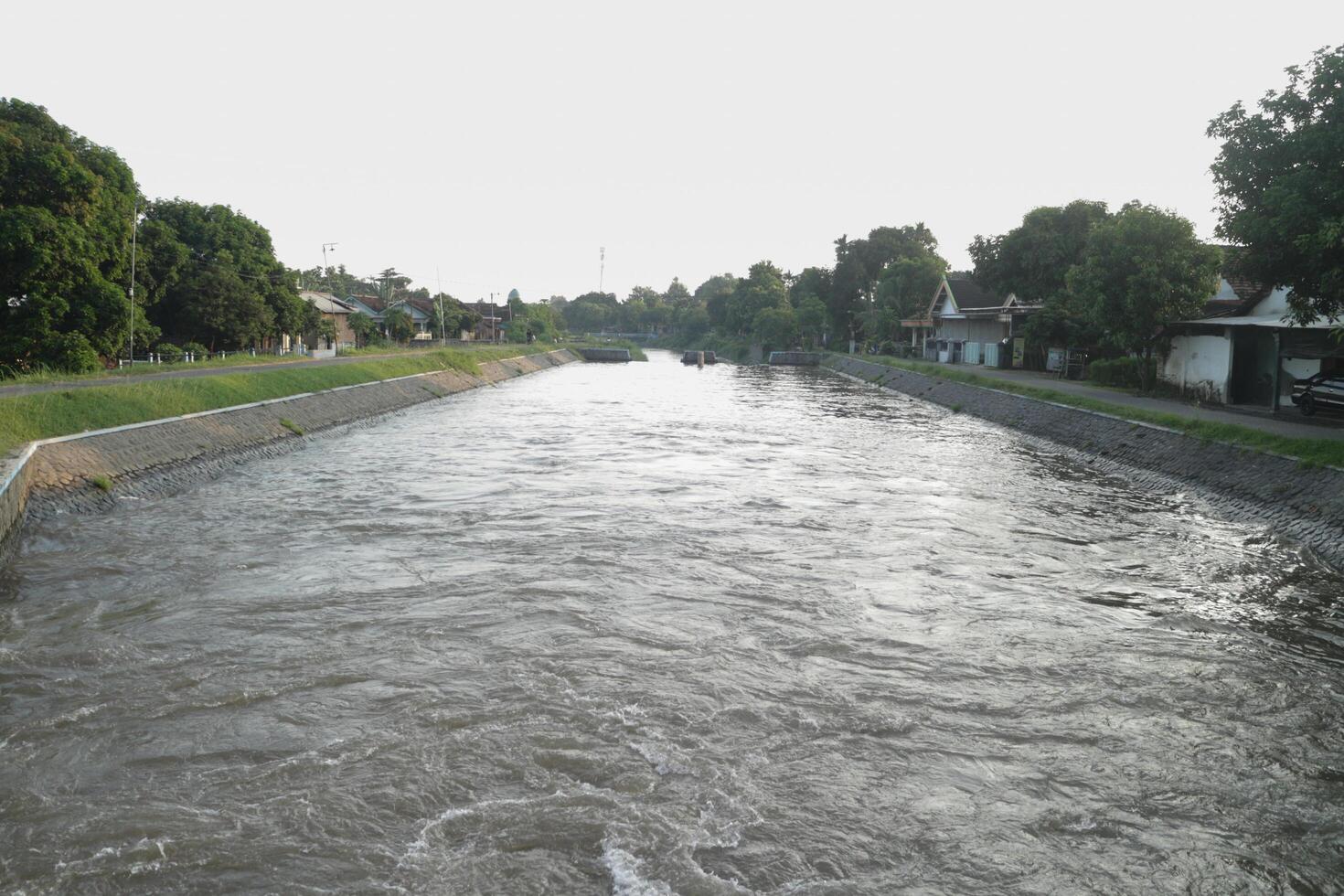 Water body of a river photo