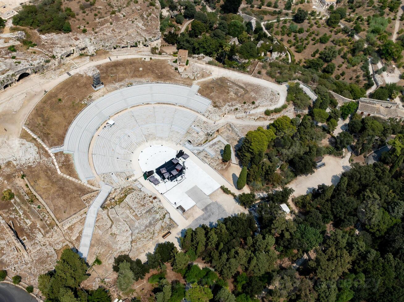 Greek Theater - Syracuse, Italy photo