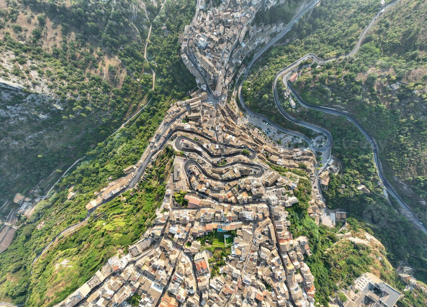 Aerial View - Ragusa, Italy photo