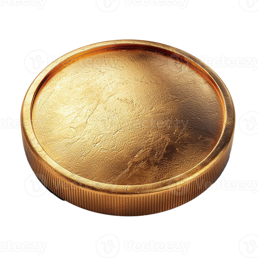 Abstract Coin Image on Transparent Background png