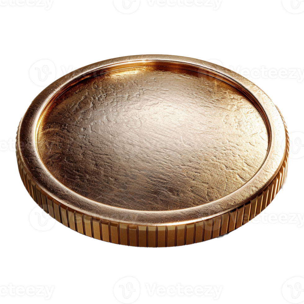 Abstract Coin Image on Transparent Background png