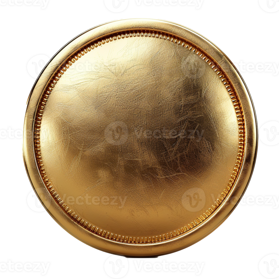 Abstract Coin Image on Transparent Background png