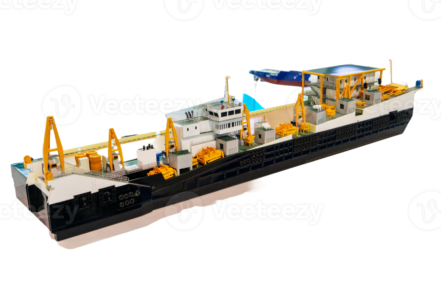 Models of ships and vessels for the oil and gas industry. Without a background. . png
