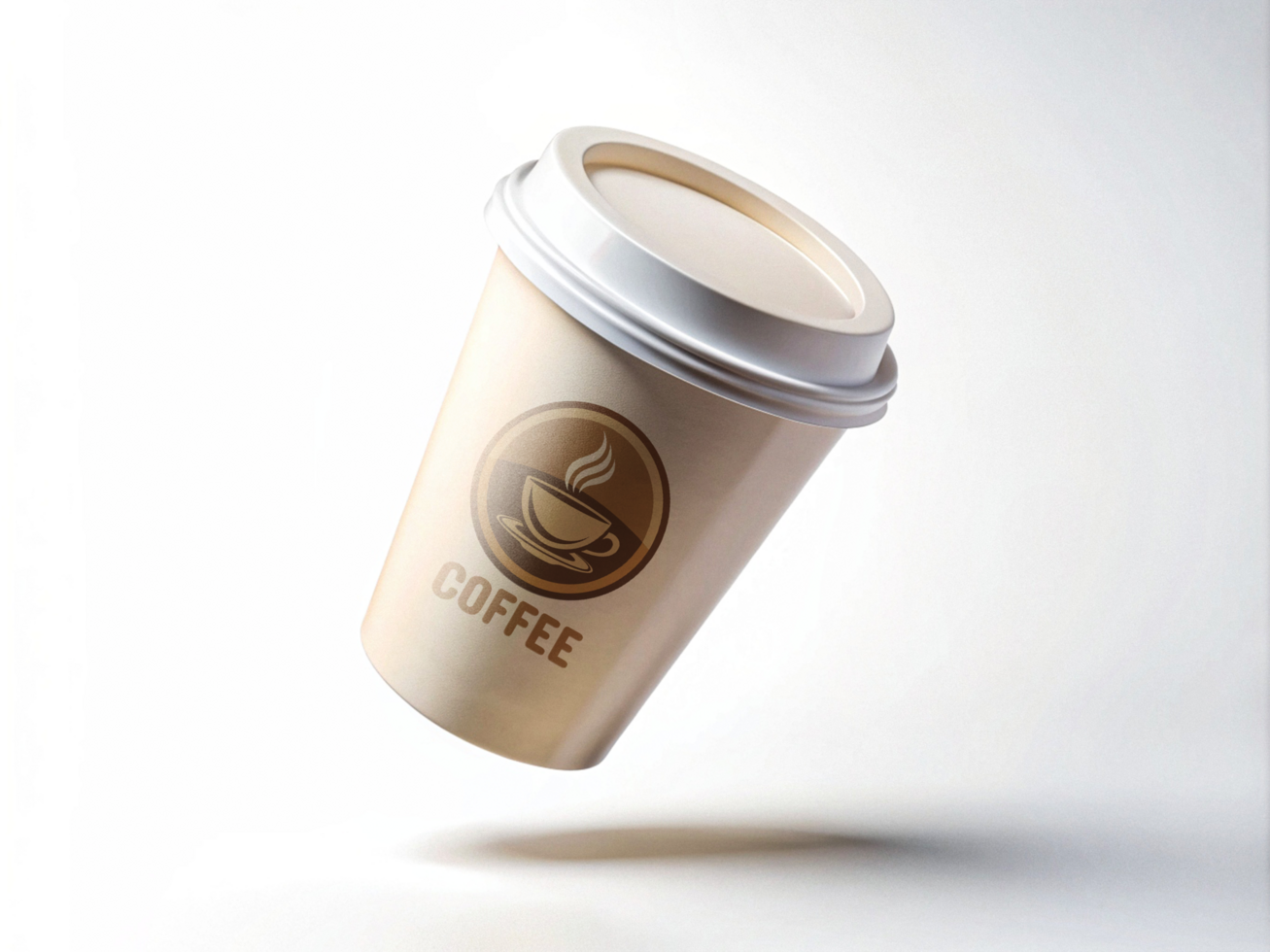 High Quality Paper Coffee Cup Mockup with Smart Object psd