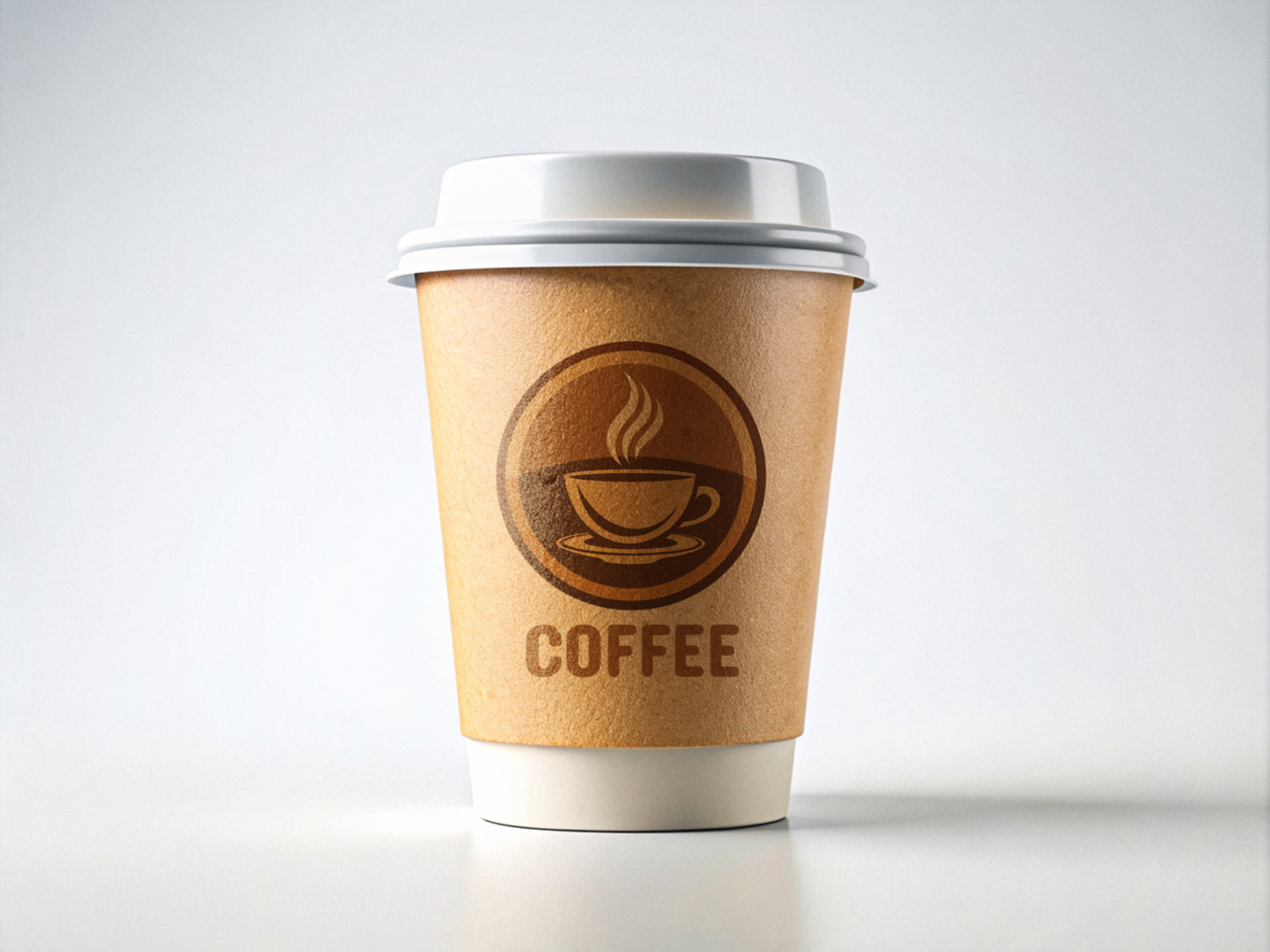 High Quality Paper Coffee Cup Mockup with Smart Object psd