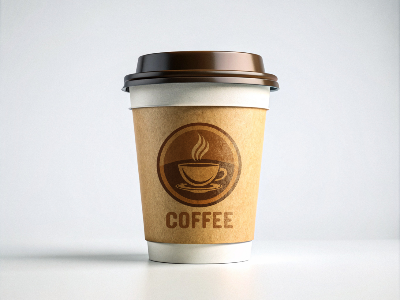 High Quality Paper Coffee Cup Mockup with Smart Object psd