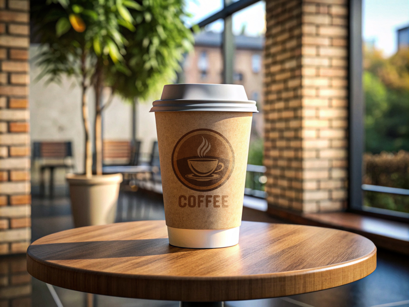High Quality Paper Coffee Cup Mockup with Smart Object psd