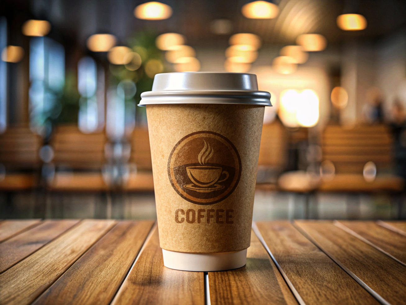 High Quality Paper Coffee Cup Mockup with Smart Object psd