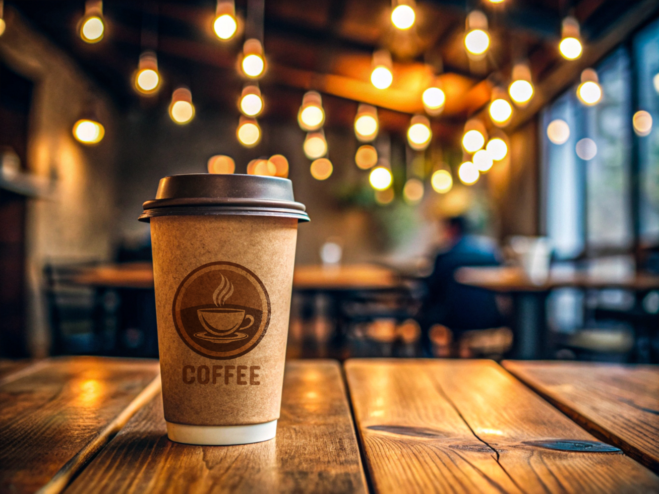 High Quality Paper Coffee Cup Mockup with Smart Object psd
