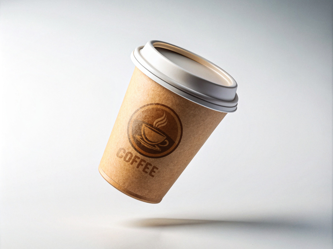High Quality Paper Coffee Cup Mockup with Smart Object psd