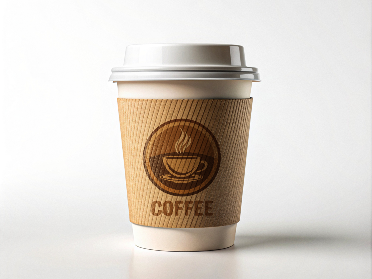 High Quality Paper Coffee Cup Mockup with Smart Object psd