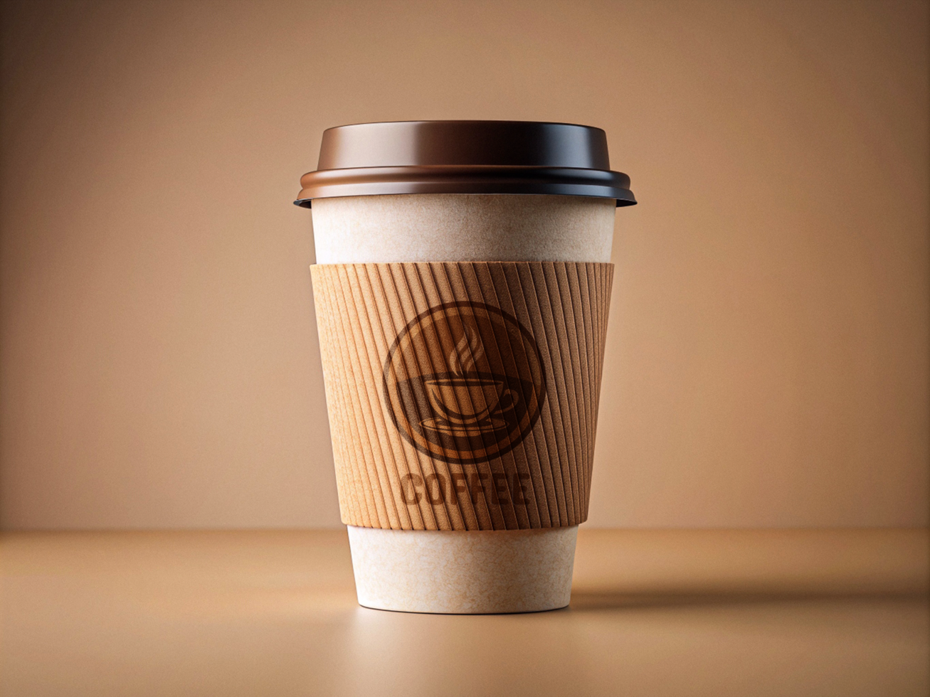 High Quality Paper Coffee Cup Mockup with Smart Object psd
