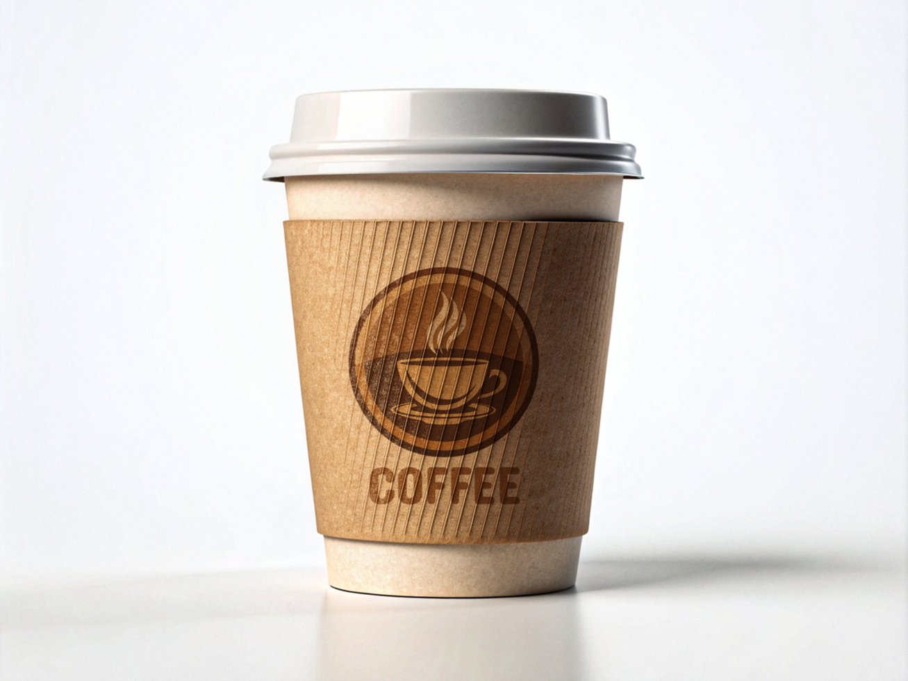 High Quality Paper Coffee Cup Mockup with Smart Object psd