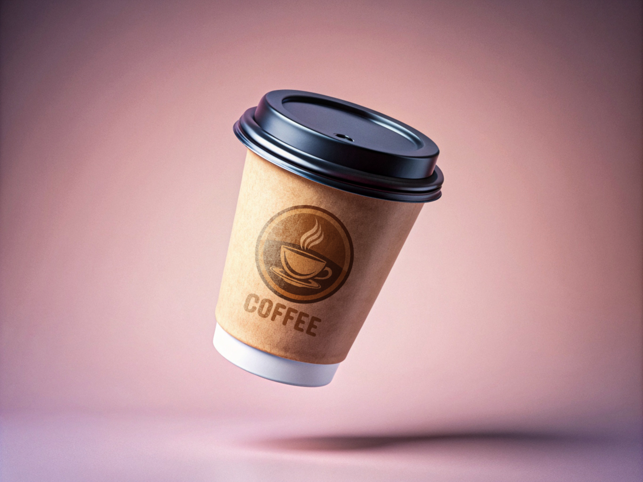 High Quality Paper Coffee Cup Mockup with Smart Object psd