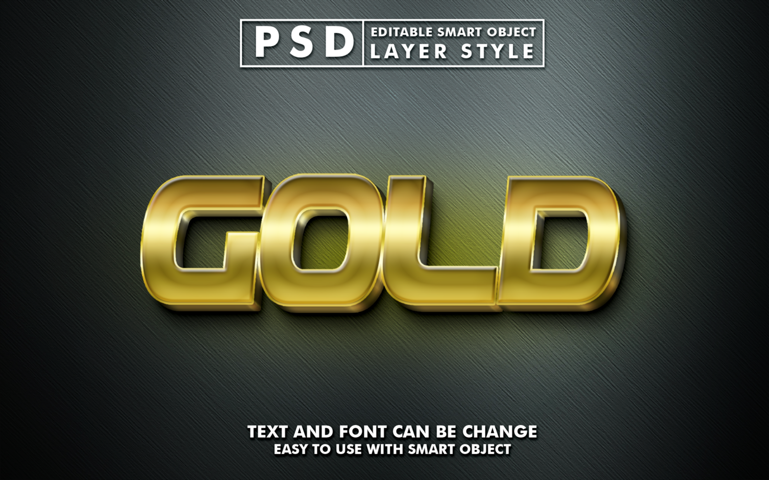 Luxury Editable Text Effect psd