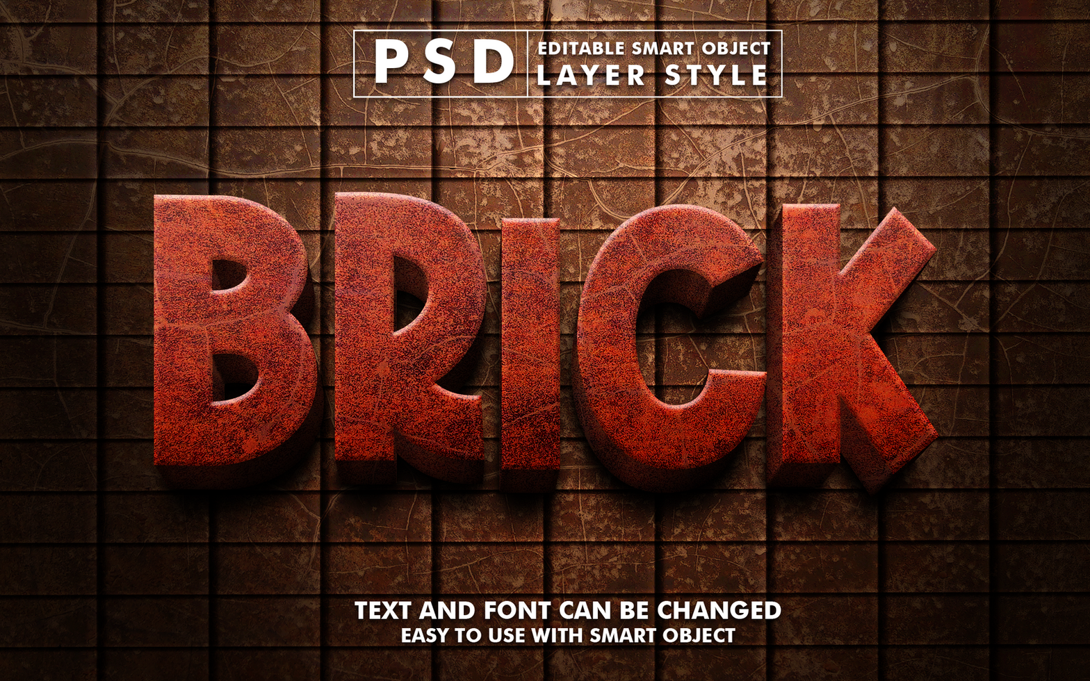 Stone Editable Text Effect psd