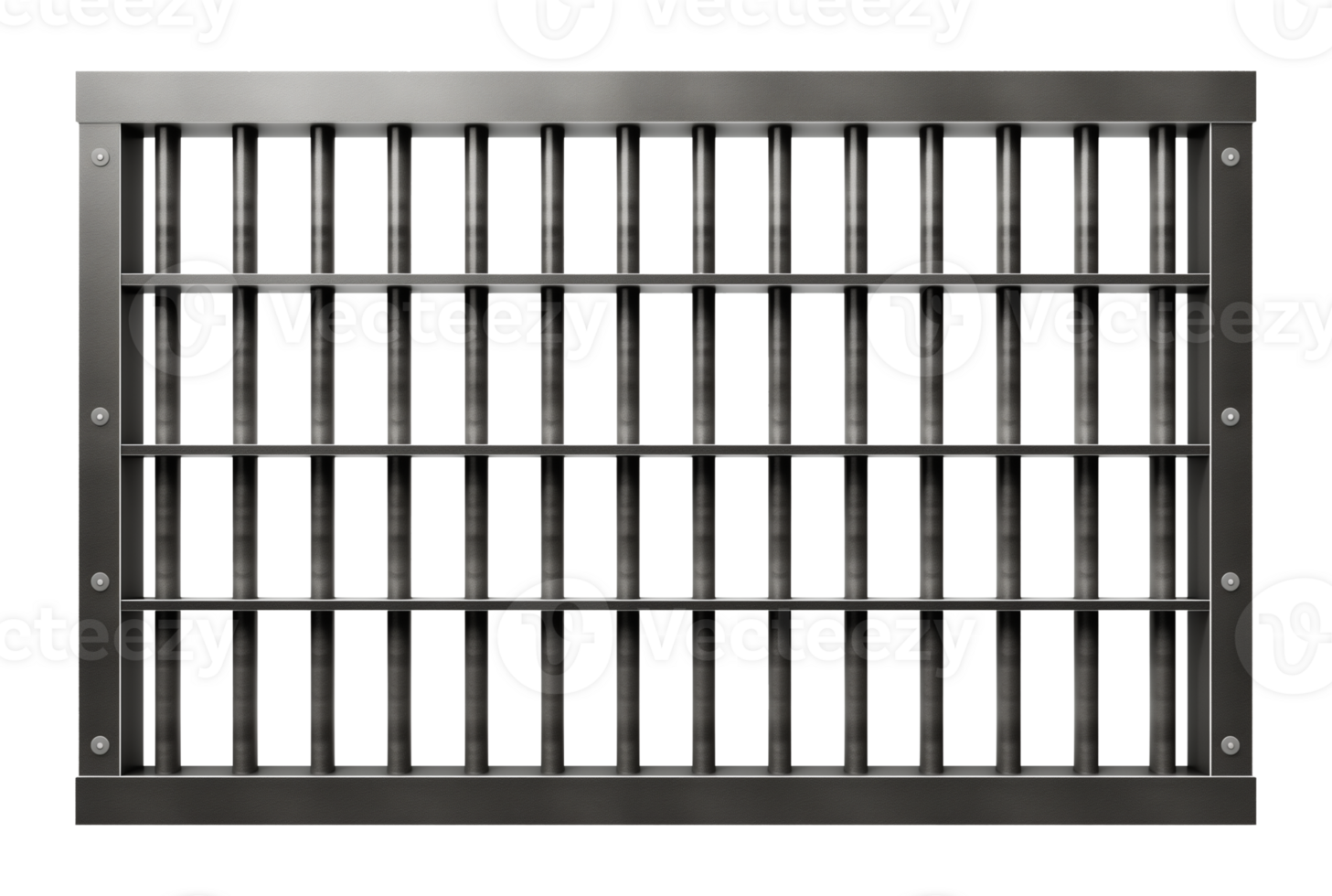 Prison Jail Bars Isolated on Transparent Background png
