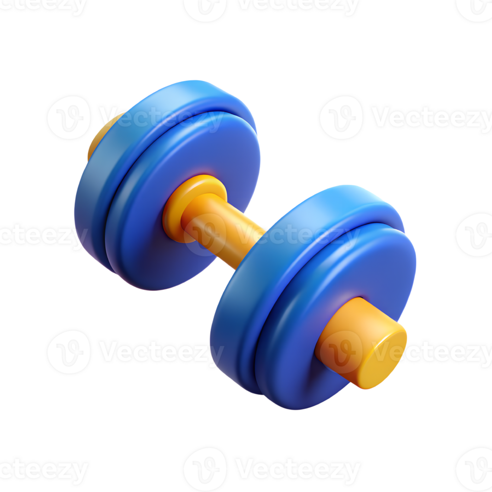 dumbbell icon on transparent background png
